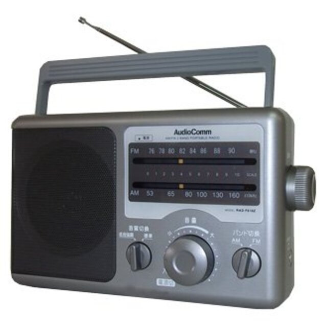 オーム電機 ラジオ RAD-F610Z [グレー] tf8su2k