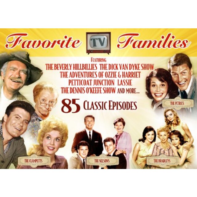 Favorite TV Families: Clampetts the Nelsons [DVD]