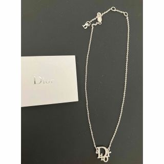 クリスチャンディオール Dior ヴィンテージ シルバーラインストーン