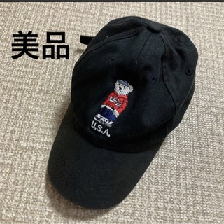 【美品】キッズ　ベア　USA キャップ(帽子)