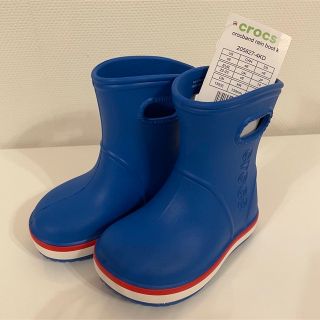 クロックス(crocs)の【新品未使用】クロックス レインブーツ(長靴/レインシューズ)