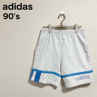 アディダス(adidas)の90s adidas ハーフパンツ メンズO デサント スウェットパンツ ロゴ(ショートパンツ)