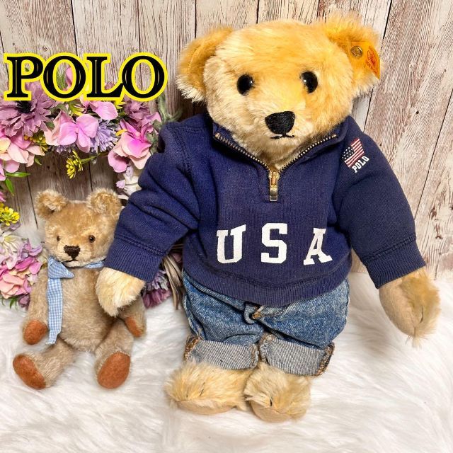 ☆Polo × Steiff 限定ビンテージベア☆USAの通販 by ☆えんどうまめ