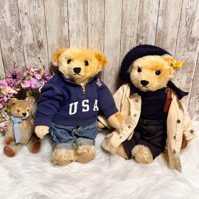 ☆Polo × Steiff 限定ビンテージベア☆USAの通販 by ☆えんどうまめ