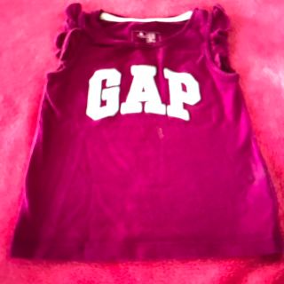 ベビーギャップ(babyGAP)のbaby GAP 紫 トップス　パープル　ノースリーブ(Tシャツ/カットソー)