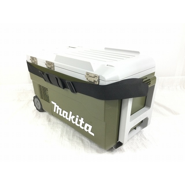 ☆極美品☆makita マキタ 40Vmax 充電式保冷温庫 CW001GZO 本体のみ オリーブ アウトドア 18V ACアダプター シガーソケット 対応 71578