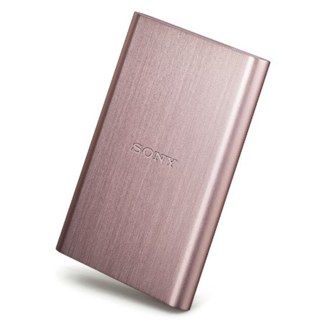 SONY USB3.0対応 2.5インチ ポータブル外付けハードディスク(500GB) ピンク HD-EG5 PE