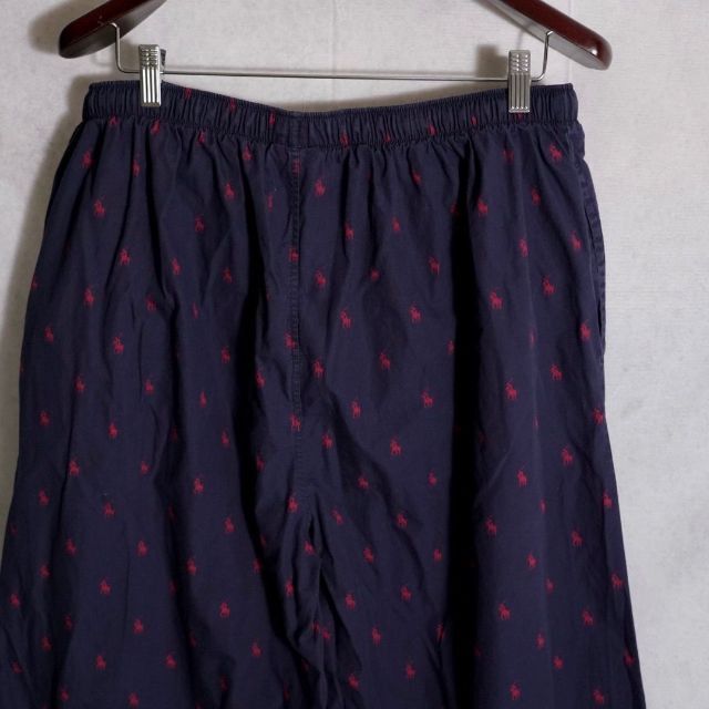 Ralph Lauren(ラルフローレン)のラルフローレン　パジャマパンツ　ネイビー　XLサイズ　総柄　イージーパンツ メンズのパンツ(その他)の商品写真