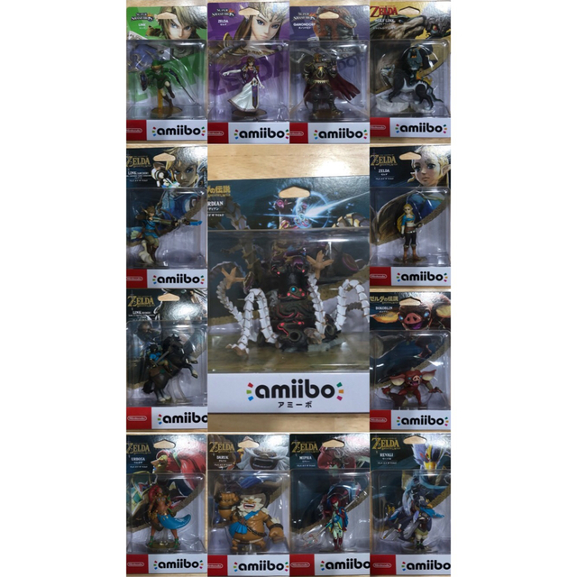 ゲームキャラクター ゼルダの伝説amiiboアミーボ13種セット【新品・未