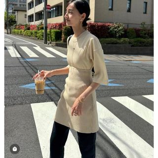 CLANE - CLANE CROCHET V NECK LONG KNIT TOPSの通販|ラクマ