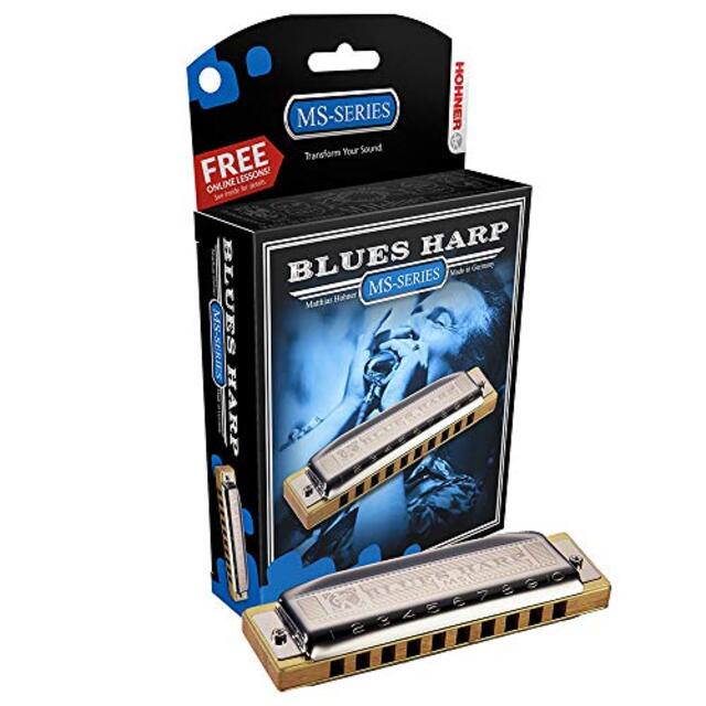 【中古】HOHNER BLUES HARP/E ブルースハープ 10ホールハーモニカ tf8su2k 楽器の楽器 その他(その他)の商品写真