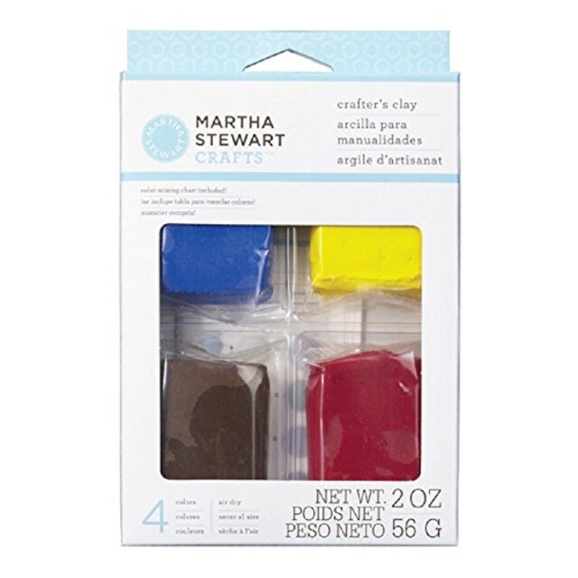 MARTHA STEWART CRAFTS ベーシックカラークレイセット tf8su2k