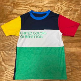 ベネトン(BENETTON)の【美品】サイズ130  ベネトン　半袖Tシャツ(Tシャツ/カットソー)