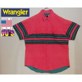 ラングラー(Wrangler)の2 90年代 ヴィンテージ Wrangler USA ワイドシャツ(シャツ)