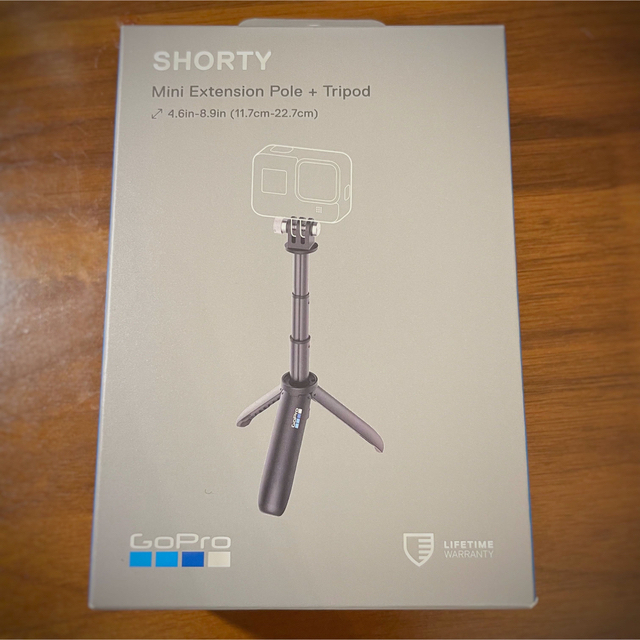 GoPro(ゴープロ)の【arata様専用】SHORTY スマホ/家電/カメラのスマホアクセサリー(自撮り棒)の商品写真