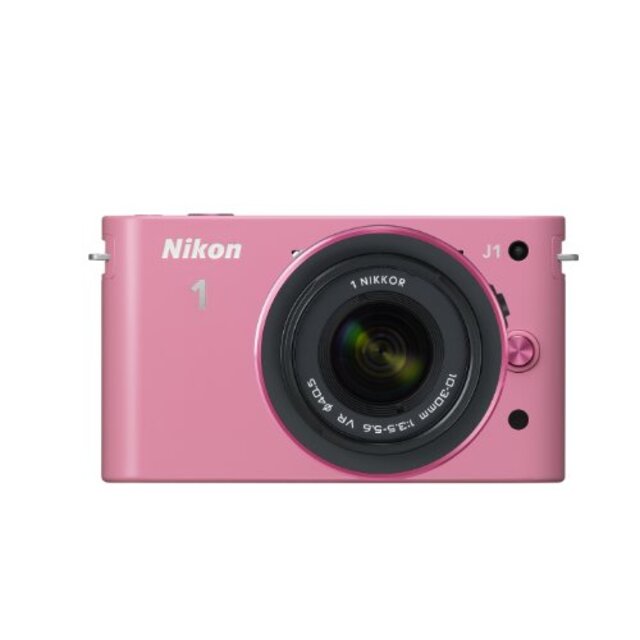 Nikon ミラーレス一眼カメラ Nikon 1 (ニコンワン) J1 (ジェイワン) 標準ズームレンズキット ピンク N1 J1HLK PK