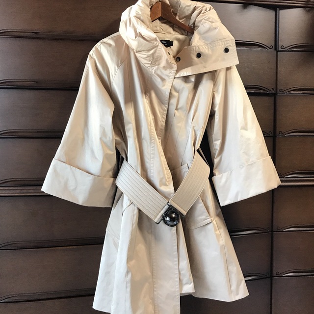 ROSE BUD(ローズバッド)のローズバッド　七分袖スプリングコート レディースのジャケット/アウター(スプリングコート)の商品写真