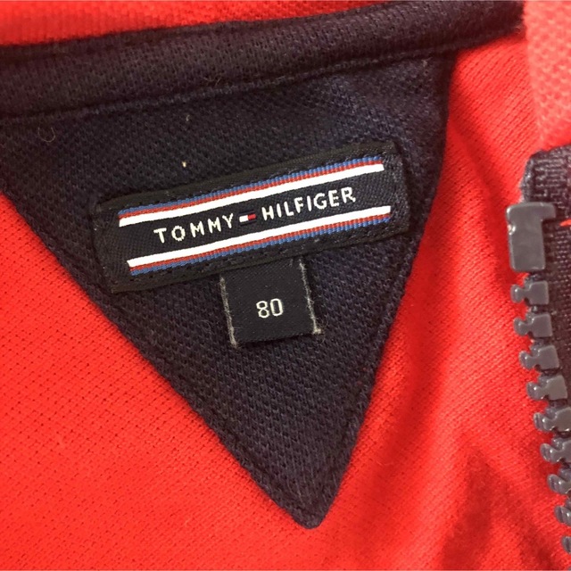 TOMMY HILFIGER(トミーヒルフィガー)のTOMMY HILFIGER 80cm パーカー キッズ/ベビー/マタニティのベビー服(~85cm)(トレーナー)の商品写真