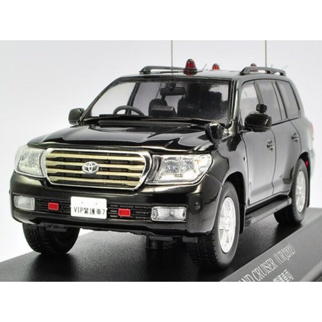 RAIS 1/43 TOYOTA LAND CRUISER (URJ202) VIP GUARD POLICE CAR 2010 完成品