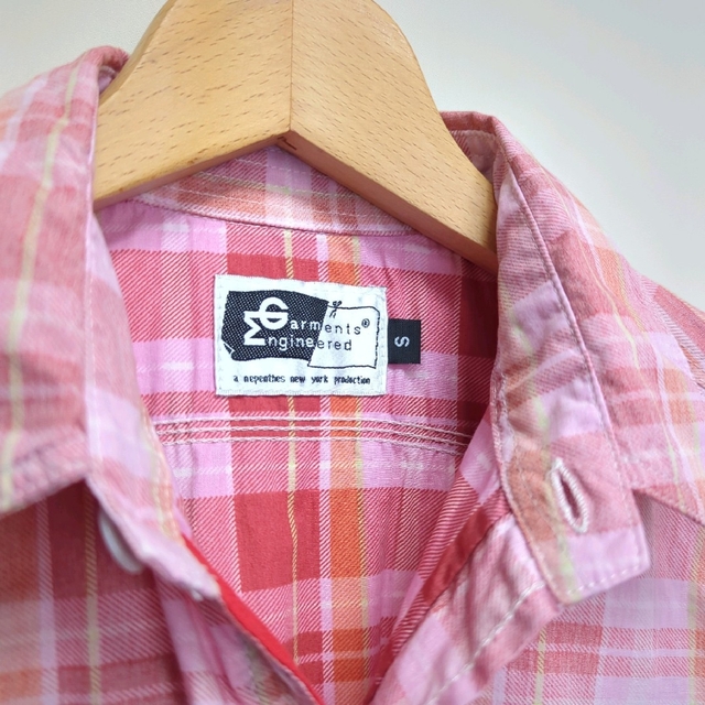 Engineered Garments(エンジニアードガーメンツ)の★USA製 ENGINEERED GARMENTS チェック ワークシャツ メンズのトップス(シャツ)の商品写真