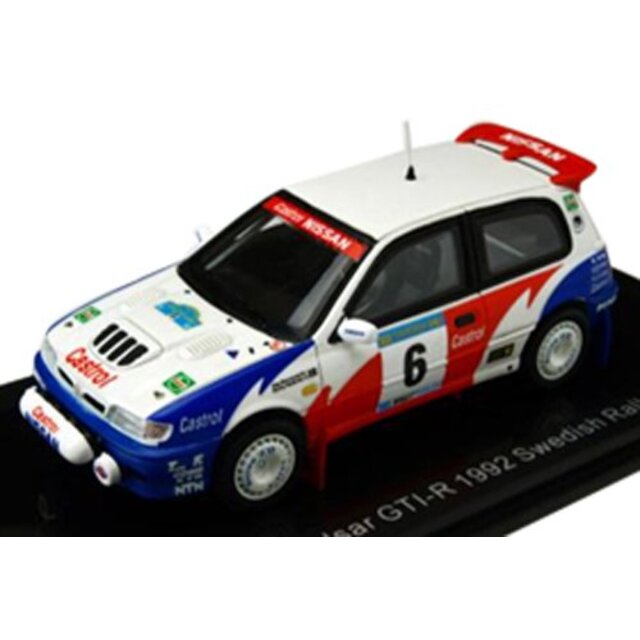 LUMYNO 1/43 日産 パルサー GTI-R 92 スウェディッシュラリー3位 #6 S.Blomqvist 完成品 tf8su2k