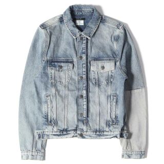 スビ(ksubi)のKsubi スビ ジャケット ヴィンテージウォッシュ加工 デニムジャケット Classic Jacket Jinx Remix インディゴ M アウター ブルゾン ブランド 【メンズ】【中古】【美品】(Gジャン/デニムジャケット)