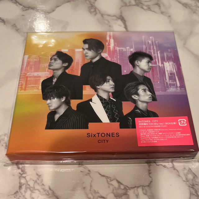 SixTONES】CITY アルバム3形態 3枚 新品未開封 | kensysgas.com
