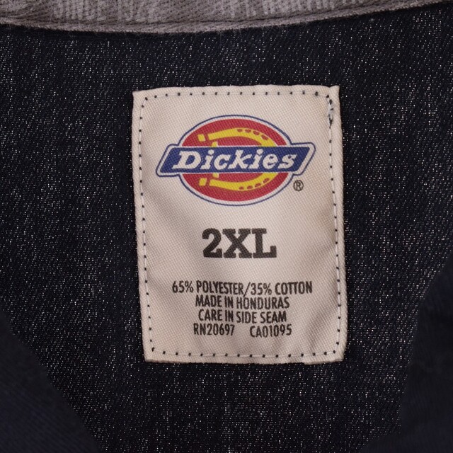 Dickies(ディッキーズ)の古着 ディッキーズ Dickies 半袖 ワークシャツ メンズXXL /eaa337901 メンズのトップス(シャツ)の商品写真