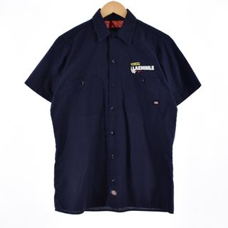 ディッキーズ(Dickies)の古着 ディッキーズ Dickies 半袖 ワークシャツ メンズM /eaa337905(シャツ)