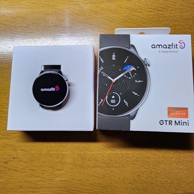 amazfit gtr mini  ミッドナイトブラック スマートウォッチ