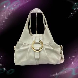 美品 ブルガリ チャンドラ ハンドバッグ-