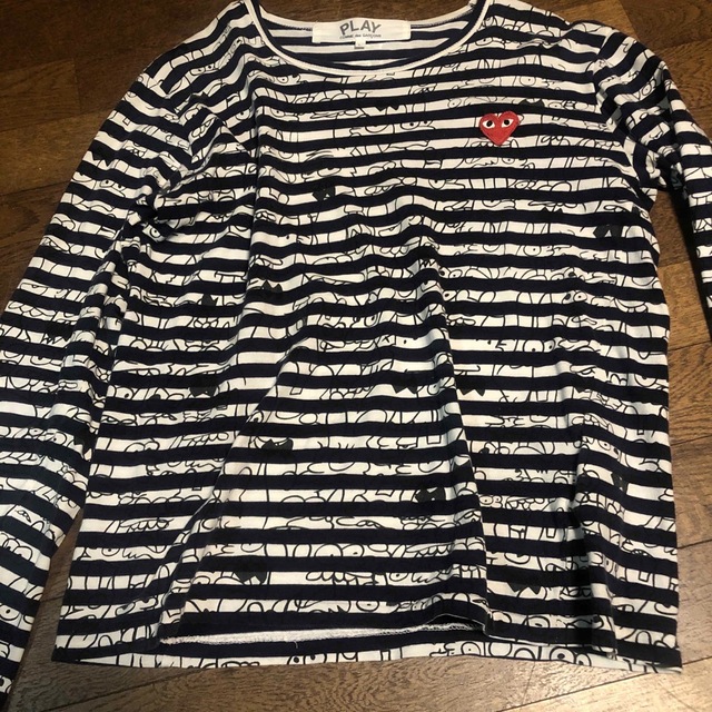 COMME des GARCONS(コムデギャルソン)のPLAY COMME des GARCONS_ロングTシャツ メンズのトップス(Tシャツ/カットソー(七分/長袖))の商品写真