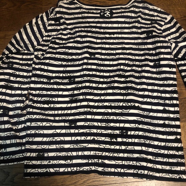 COMME des GARCONS - PLAY COMME des GARCONS_ロングTシャツの通販 by