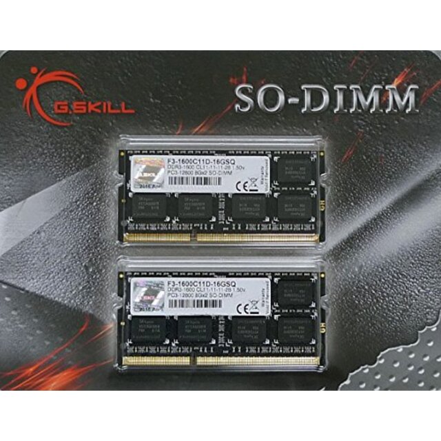 G.Skill F3-1600C11D-16GSQ (DDR3-1600 CL11 8GB×2) tf8su2k