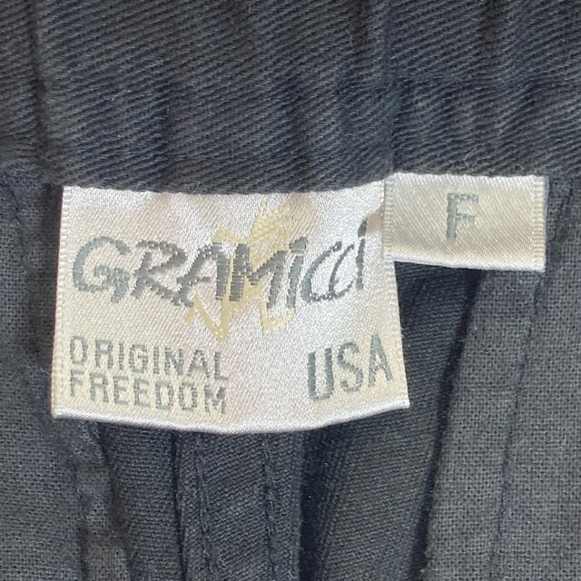 GRAMICCI(グラミチ)の★グラミチ バギーパンツ GLP-18F029 ブラック sizeF レディースのパンツ(デニム/ジーンズ)の商品写真