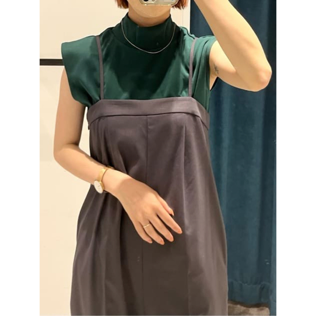 SLY(スライ)のWIDE CAMI ロンパース レディースのパンツ(オールインワン)の商品写真