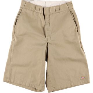 ディッキーズ(Dickies)の古着 ディッキーズ Dickies ワークショーツ ハーフパンツ メンズw32 /eaa321103(ショートパンツ)