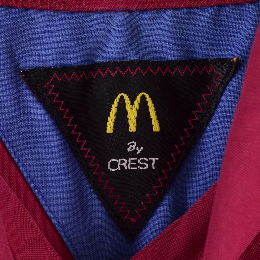 CREST McDonald's マクドナルド 半袖 ワークシャツ メンズL /eaa331318