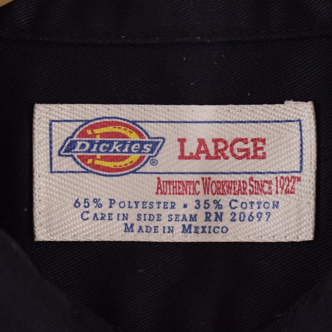 Dickies(ディッキーズ)の古着 ディッキーズ Dickies 半袖 ワークシャツ メンズXL /eaa331314 メンズのトップス(シャツ)の商品写真