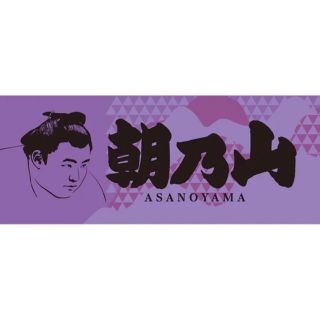 イマバリタオル(今治タオル)の【最新】大相撲　朝乃山 力士タオル／新品・未開封(相撲/武道)