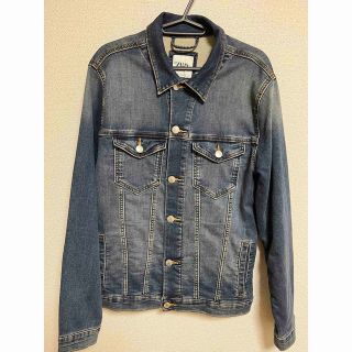 ザラ(ZARA)の【美品】ZARA デニムジャケット　Gジャン　アウター　ジャケット　メンズ　ザラ(Gジャン/デニムジャケット)