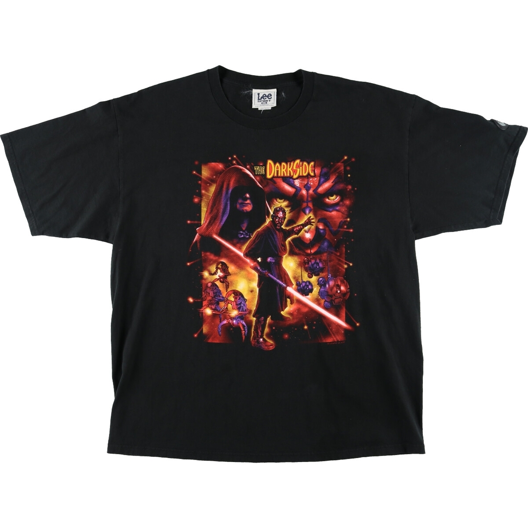 ビッグサイズ 90年代 リー Lee STAR WARS スターウォーズ DARTH MAUL ダースモール 映画 ムービーTシャツ USA製 メンズXXXXL ヴィンテージ /evb001871