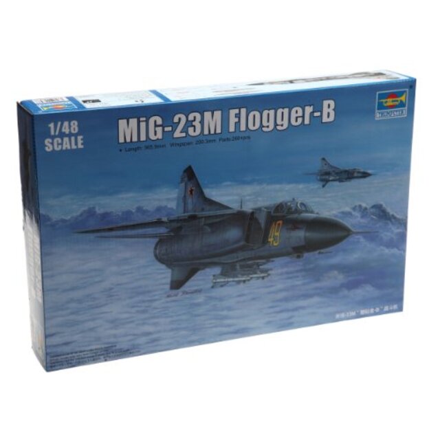 トランペッター 1/48 MiG-23M フロッガーB型 プラモデル tf8su2k