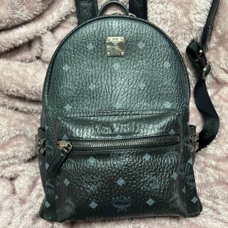 MCM - mcm リュック Mサイズ 黒の通販 by yk's shop|エムシーエムなら