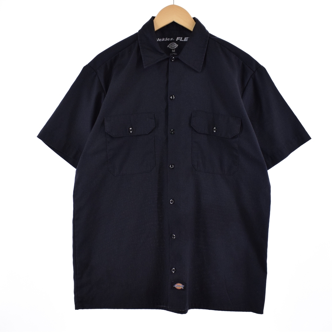 Dickies(ディッキーズ)の古着 ディッキーズ Dickies FLEX 半袖 ワークシャツ メンズL /eaa336076 メンズのトップス(シャツ)の商品写真