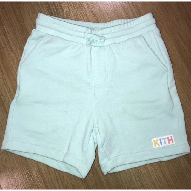 KITH Kids Avery Short Green キッズショートパンツ