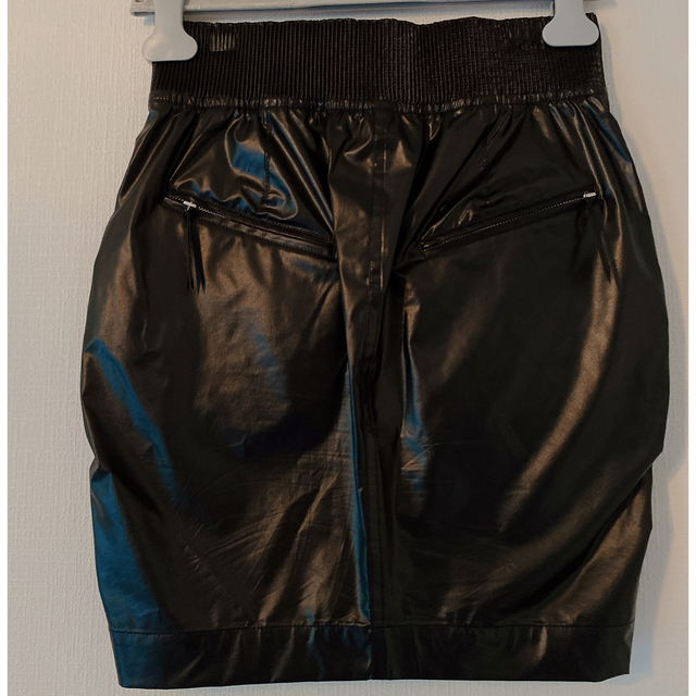 Isabel Marant - 朝美品 イザベルマラン シルク レザー風 スカートの