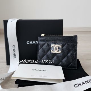 CHANEL - 未使用【シャネル】新作 キャビアスキン ジップ カード ...