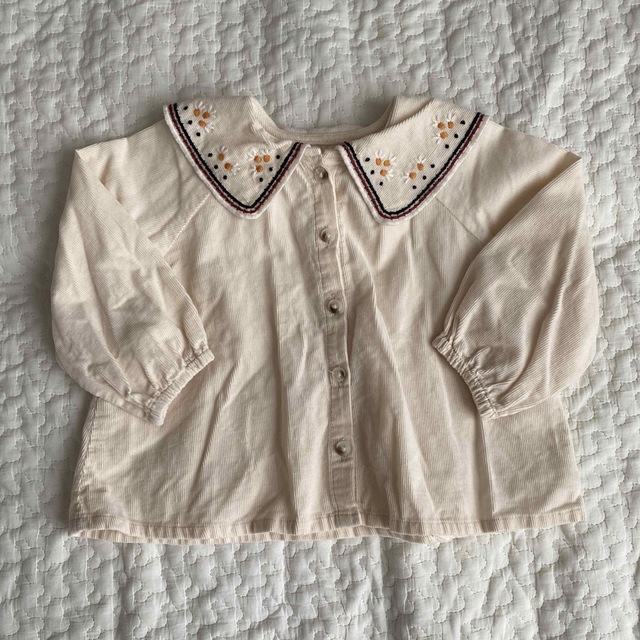 ZARA KIDS(ザラキッズ)のZARA コーデュロイシャツ キッズ/ベビー/マタニティのベビー服(~85cm)(シャツ/カットソー)の商品写真