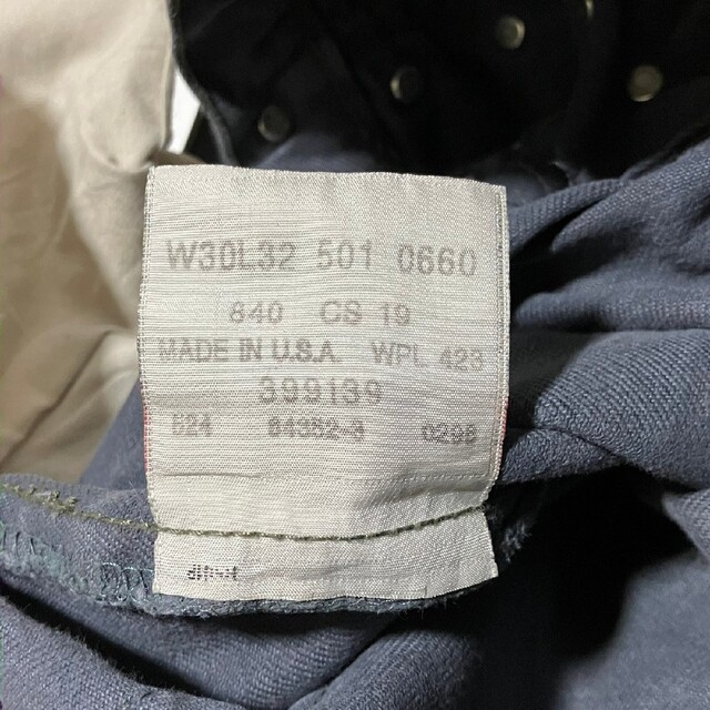 Levi's(リーバイス)の【Levis 501】希少 90年代 USA製 ブラックデニムパンツ A-781 メンズのパンツ(デニム/ジーンズ)の商品写真